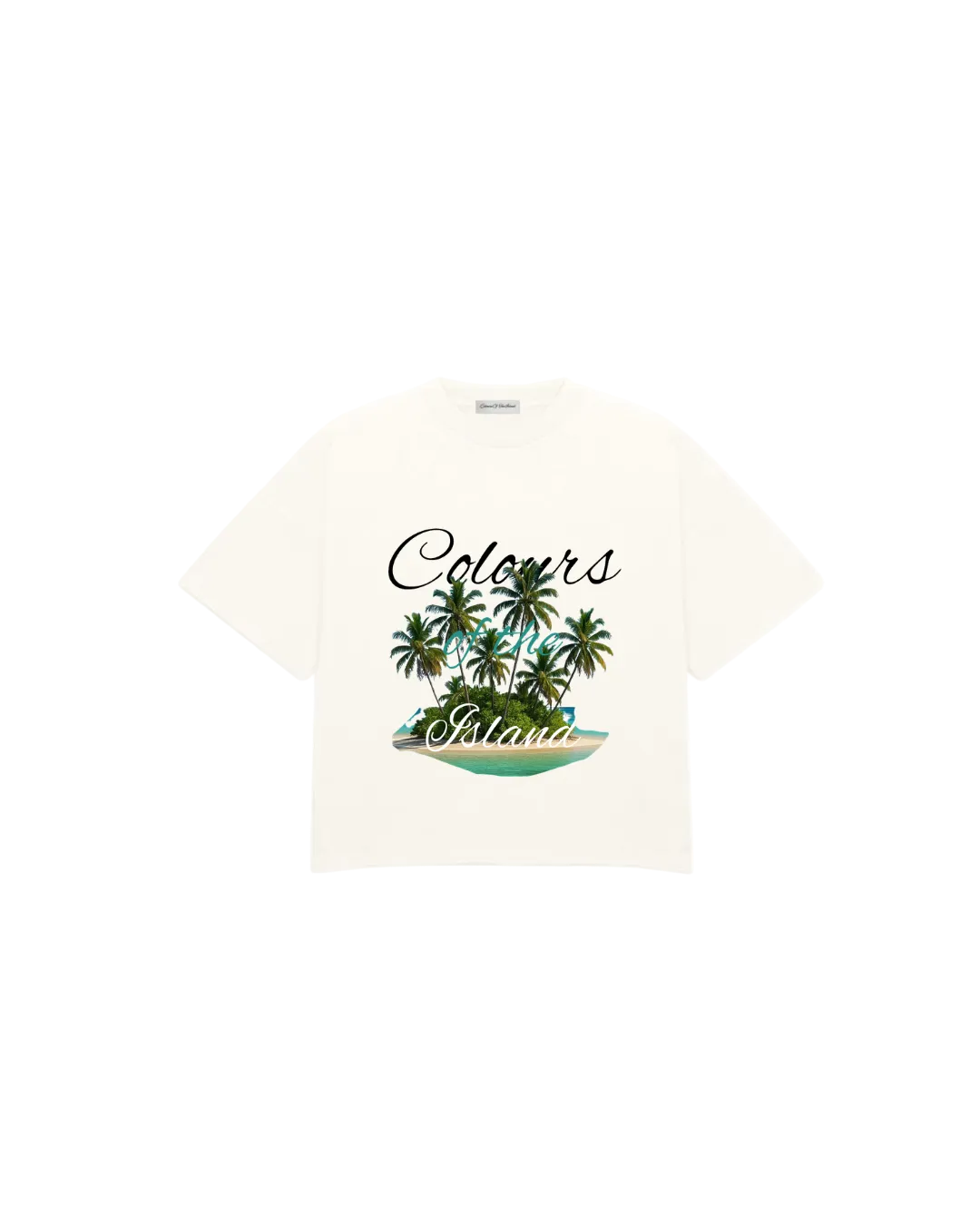 Off-white breeze island tee