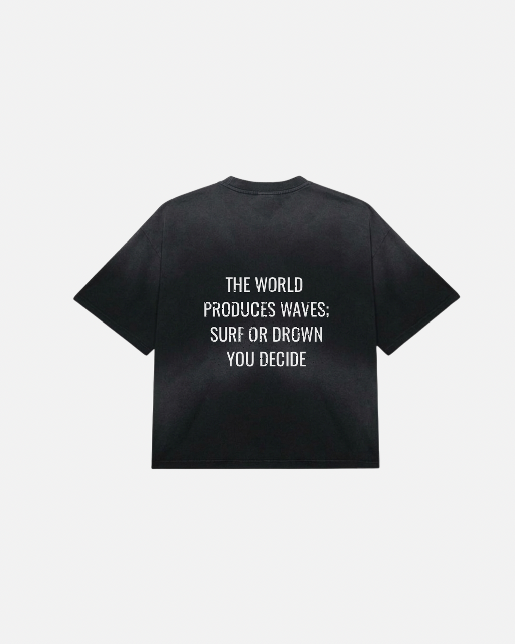 Surf or Drown on a wave tee