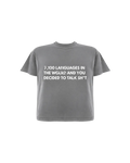 7,100 languages and talking sh*t