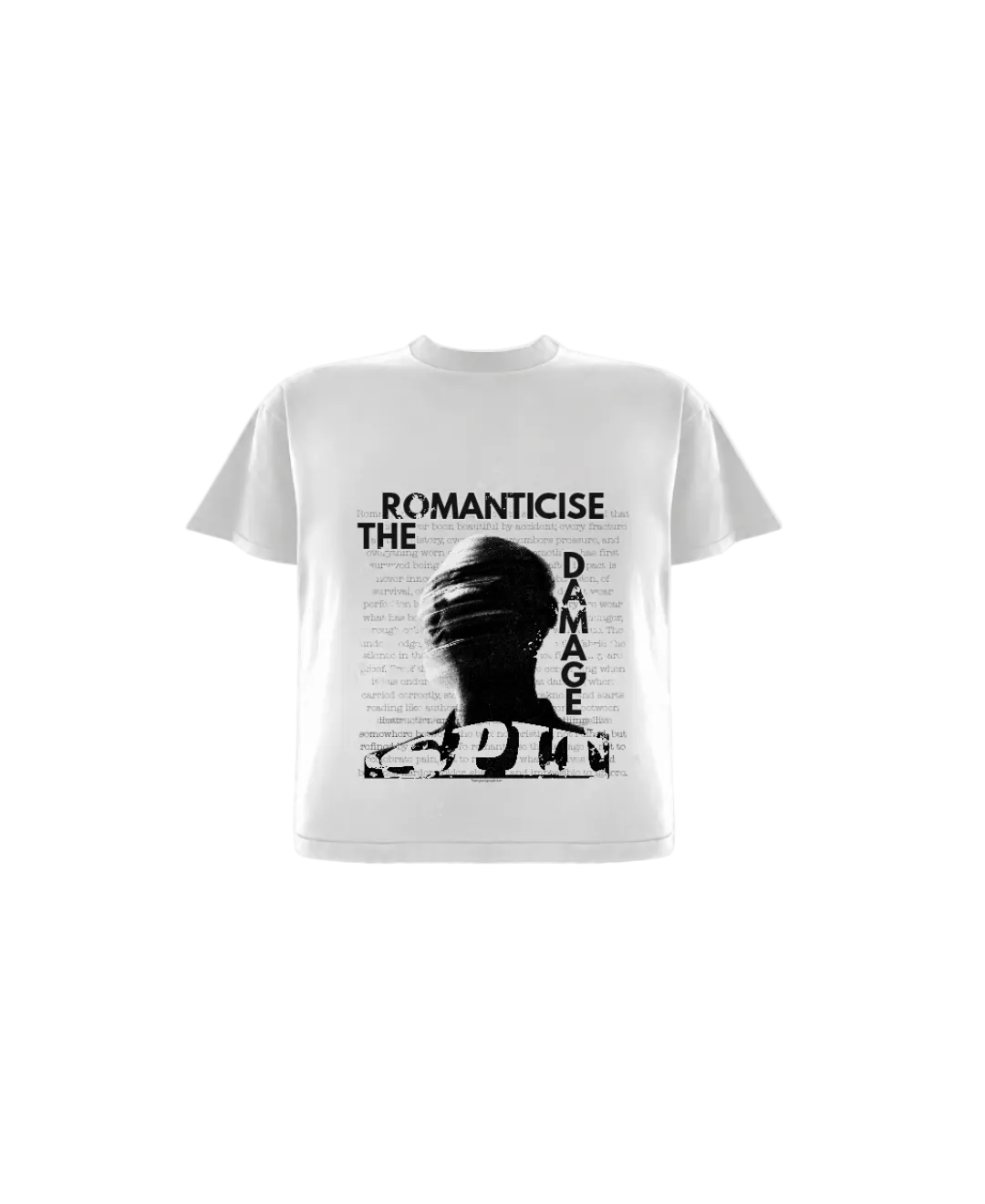 Romanticise the damage tee